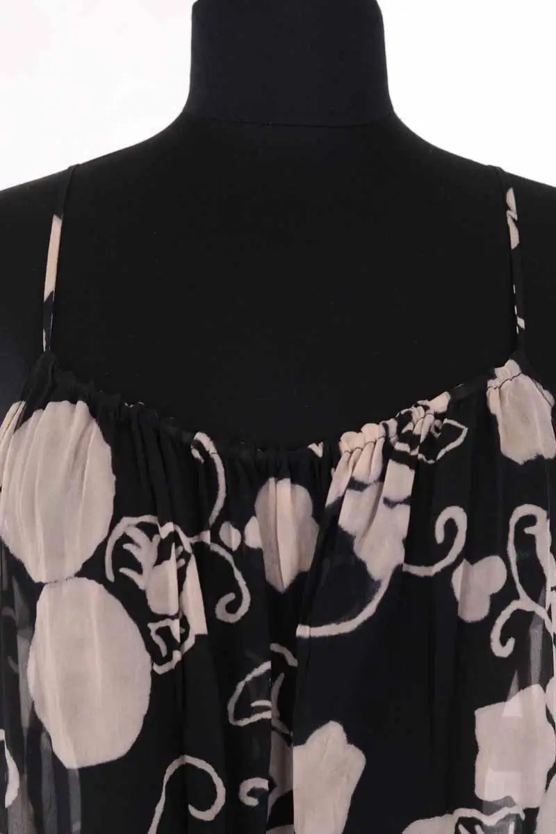 Blouse Dries Van Noten Beige en Soie