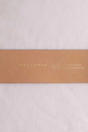 Ceinture Tara Jarmon Rouge en Daim