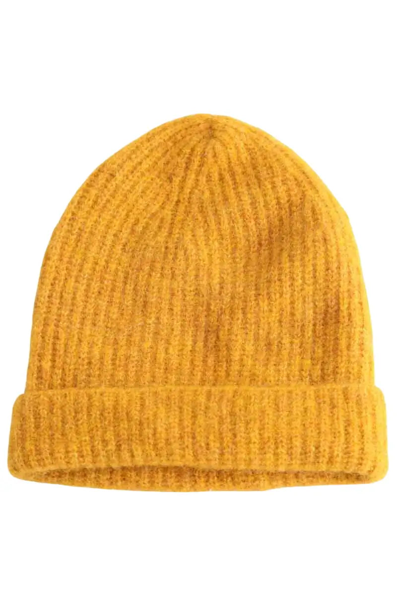 Bonnet Sézane Jaune en Laine, taille TU - Seconde Main