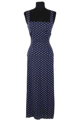 Robe Marcia Bleu en Synthétique, taille XS - Seconde Main