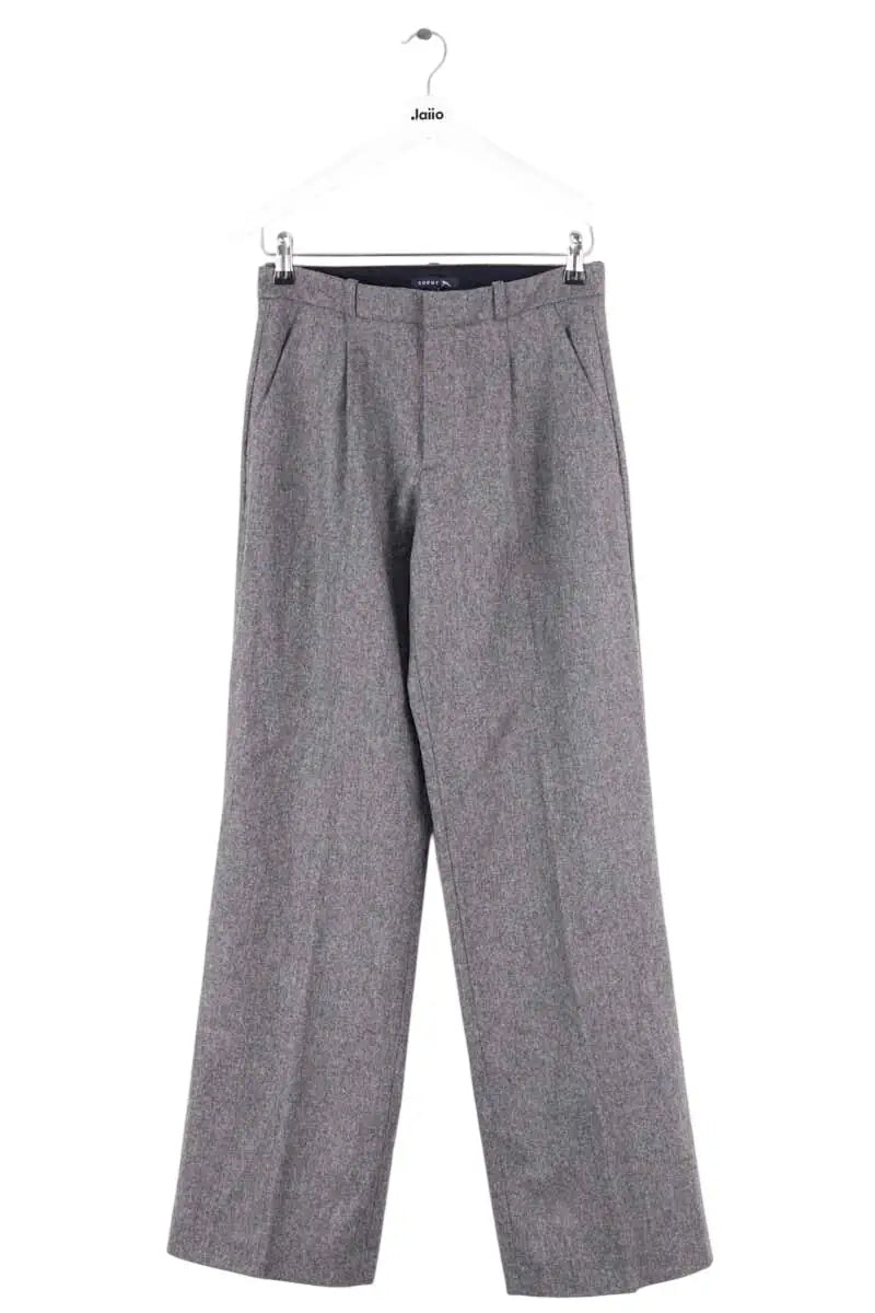 Pantalon large Soeur Etretat Gris en Laine, taille XS - Seconde Main