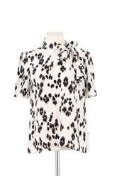 Blouse Claudie Pierlot Ecru en Viscose, taille M - Seconde Main