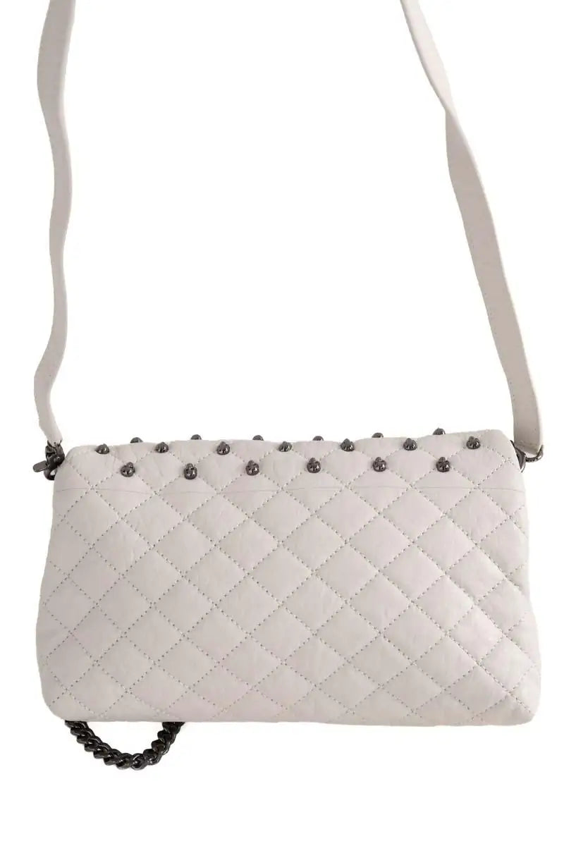 Sac à bandoulière The Kooples Gris en Cuir