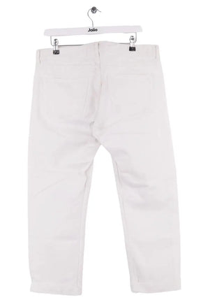 Jean droit Isabel Marant Blanc en Coton