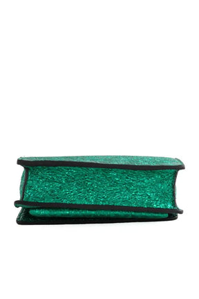 Mini sac Iro Vert en Cuir