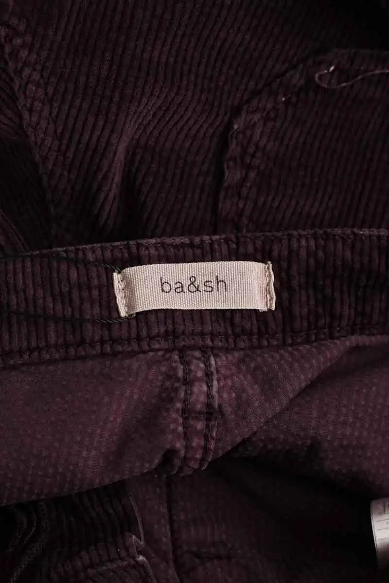 Jean droit Bash Violet en Coton