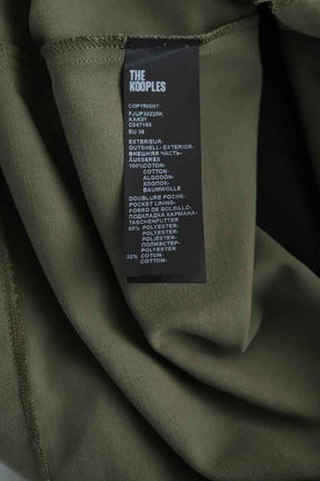 Mi-longueur The Kooples  Kaki