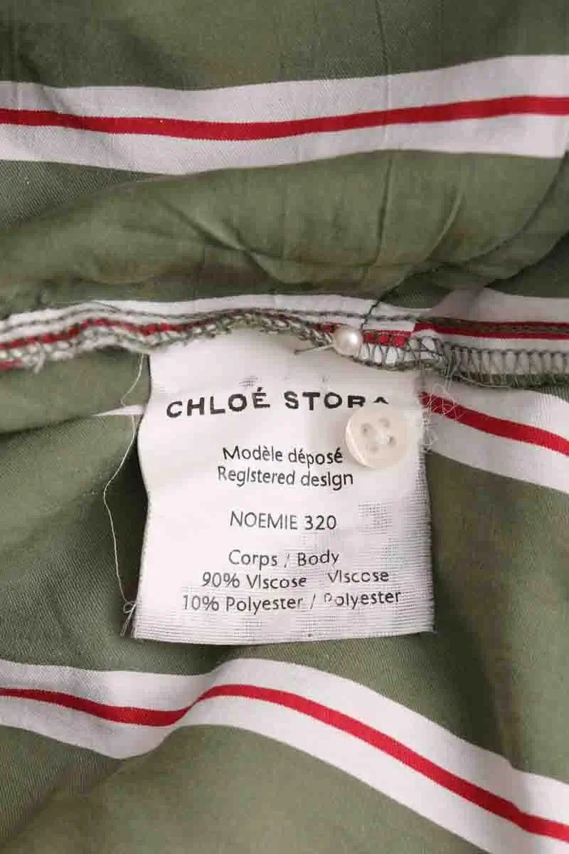 Robe Chloé Stora Vert en Viscose