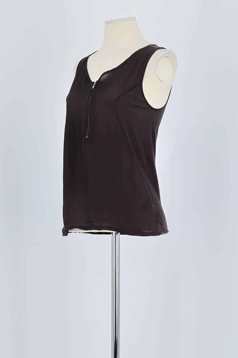 Top sans manche The Kooples  Anthracite