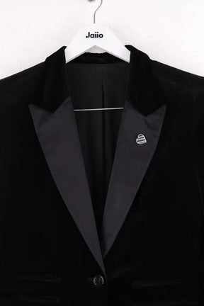 Blazer The Kooples Noir en Velours