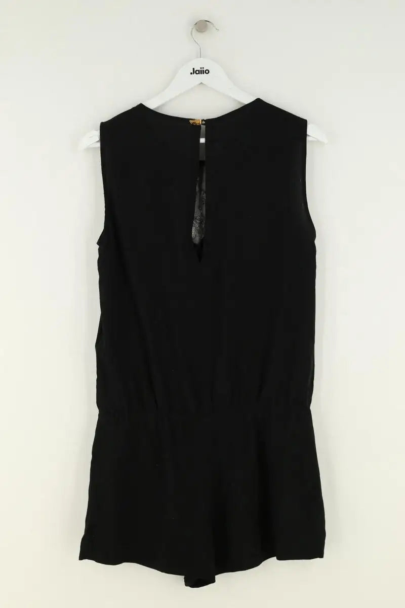 Combishort Maje Noir en Soie