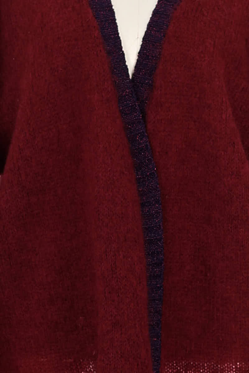 Gilet Des Petits Hauts  Bordeaux