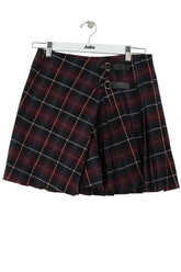 Mini jupe Maje Bordeaux en Synthétique, taille M - Seconde Main