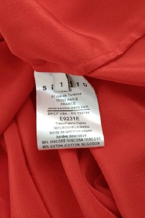 T-shirts Sandro  Rouge