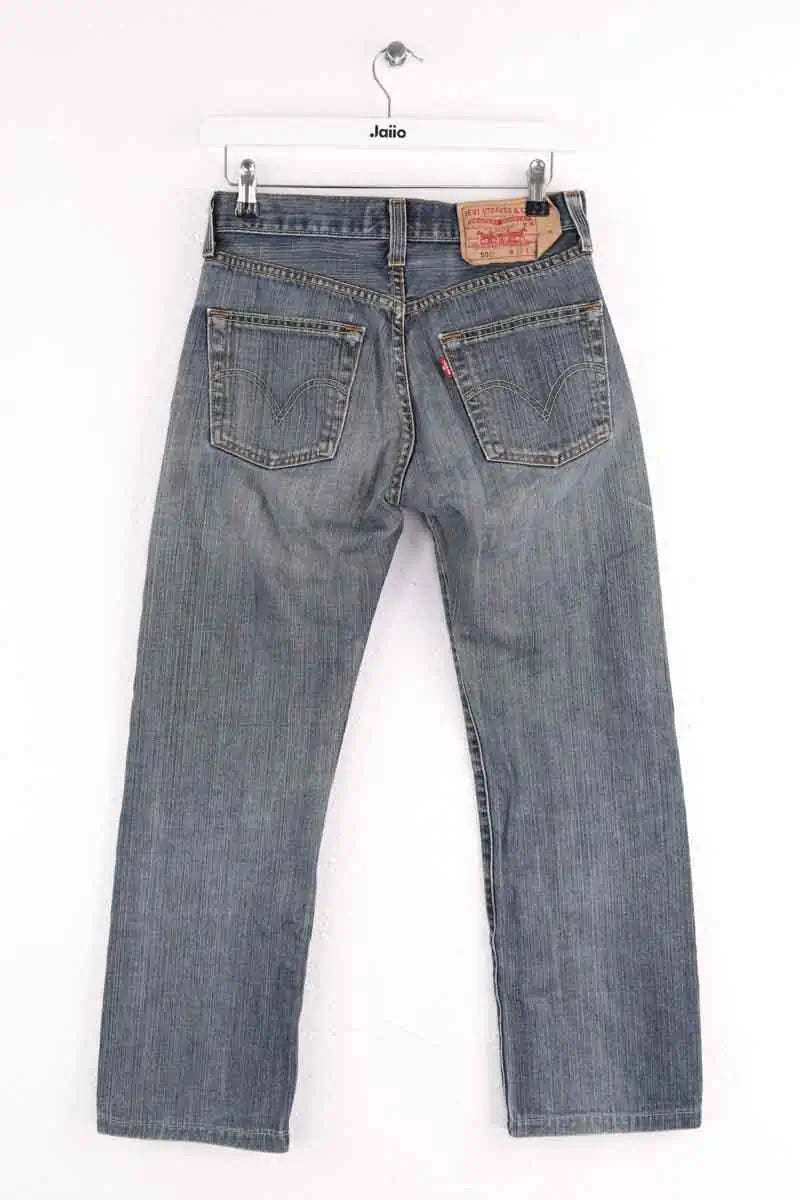 Jean droit Levi's 501 Bleu en Coton
