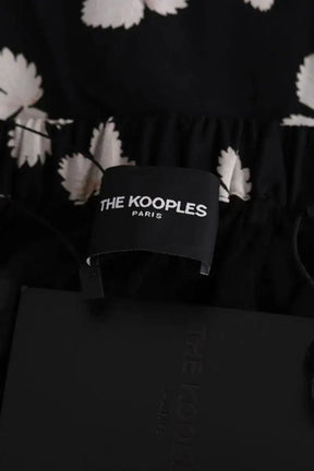 Jupe The Kooples Noir en Viscose