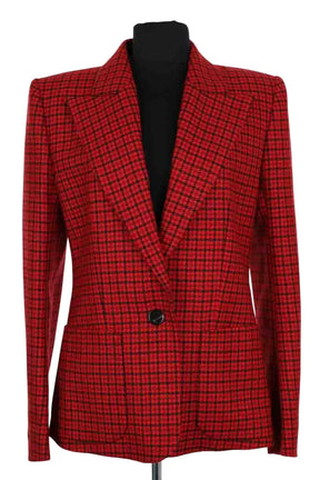 Blazer Alexandre Vauthier Rouge en Laine, taille XS - Seconde Main