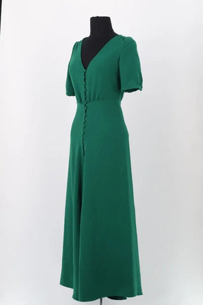 Robe Sézane Vert en Synthétique