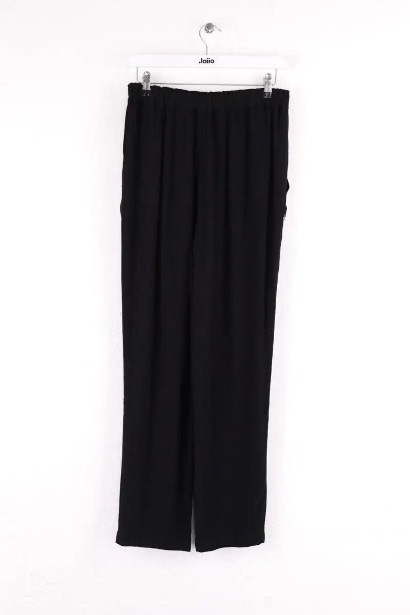 Pantalon droit Iro Noir en Viscose