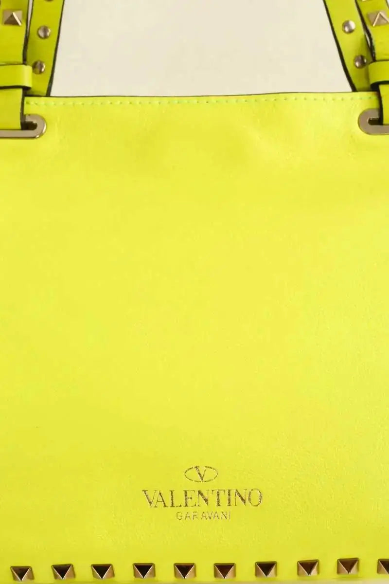 Sacs à bandoulière Valentino Rockstud Jaune