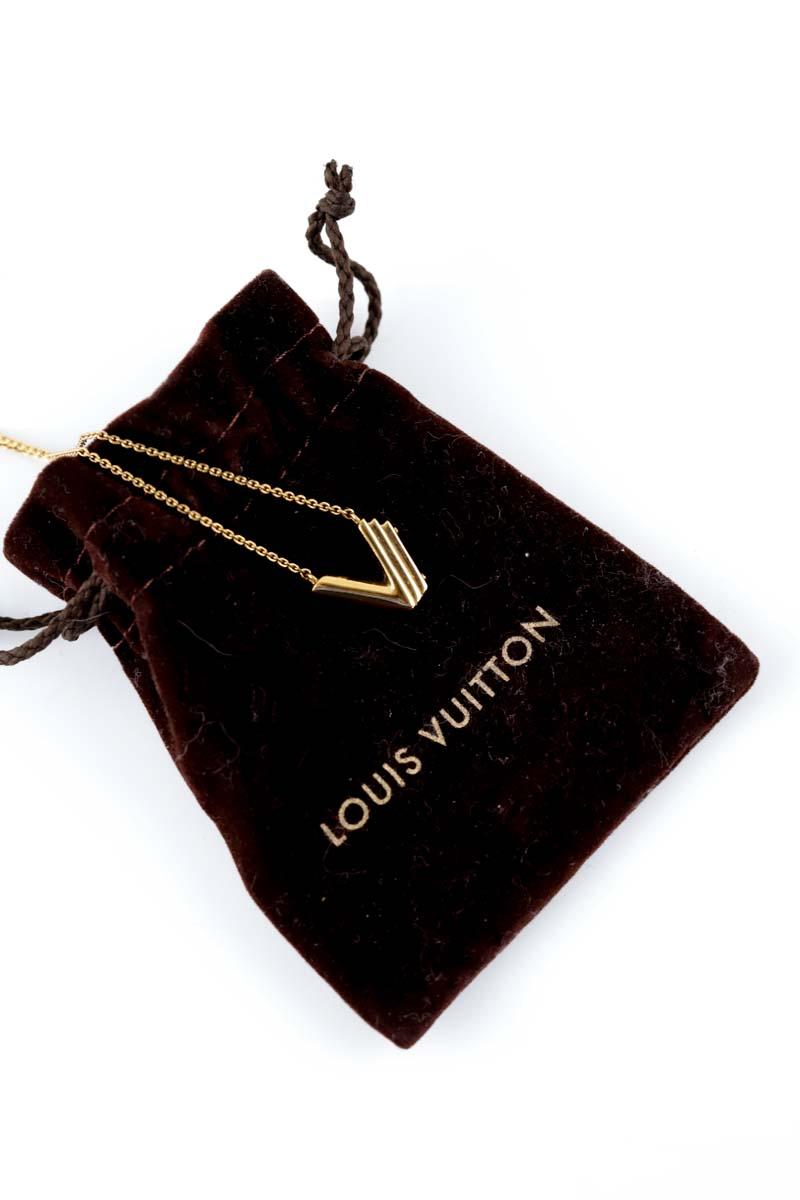Collier Louis Vuitton  Doré