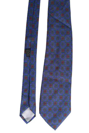 Cravate Yves Saint Laurent Bleu en Soie