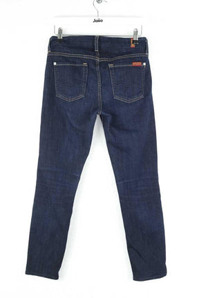 Slim 7 For All Mankind  Bleu