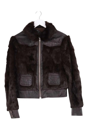 Blouson Marc Jacobs Marron en Fourrure, taille S - Seconde Main