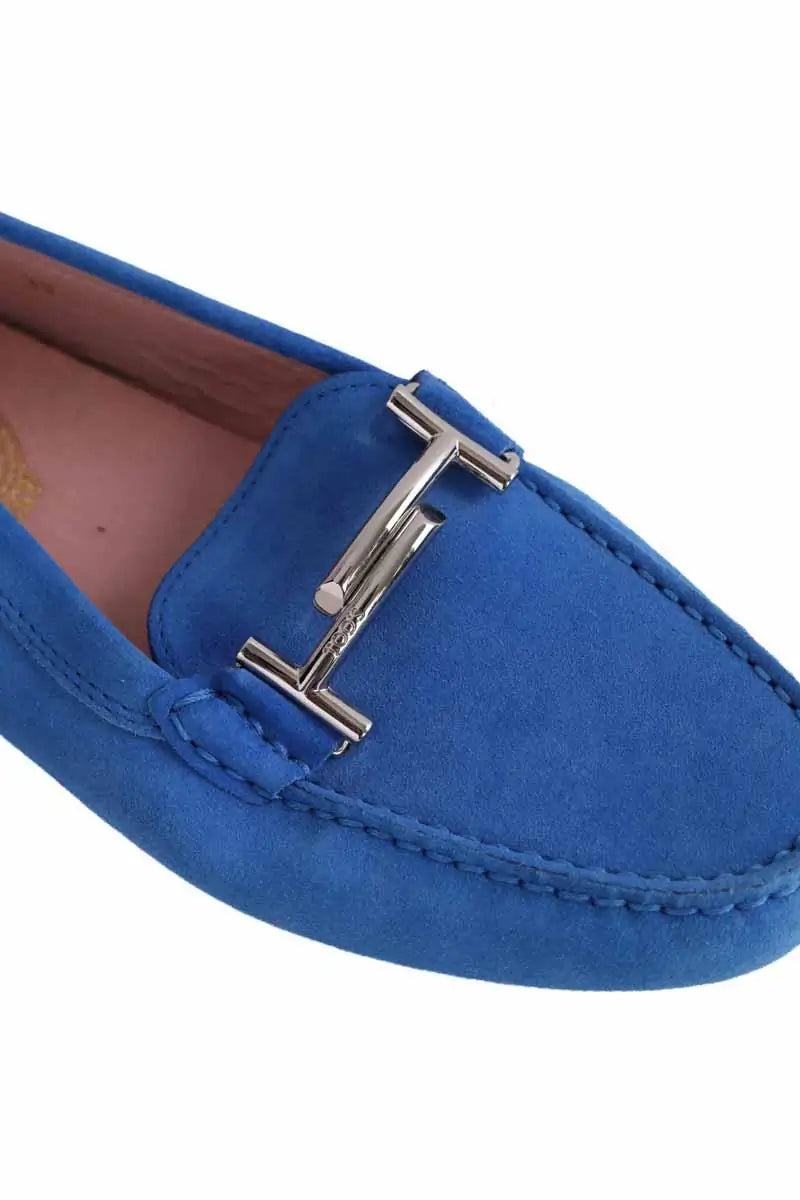 Mocassins Tod's Bleu en Daim
