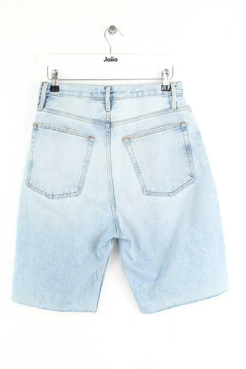 Bermuda Frame Bleu en Coton