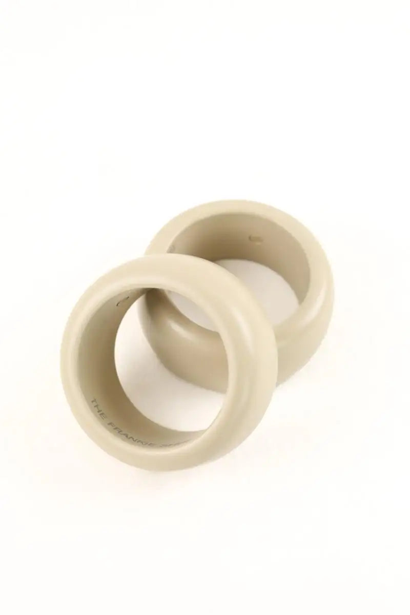 Lot de 2 bracelets The Frankie Shop  Beige