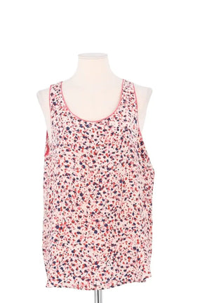 Top sans manche Gerard Darel Multicolore en Soie, taille L - Seconde Main