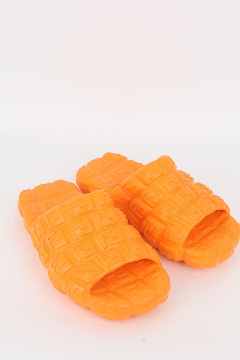 Tongs Fendi  Orange