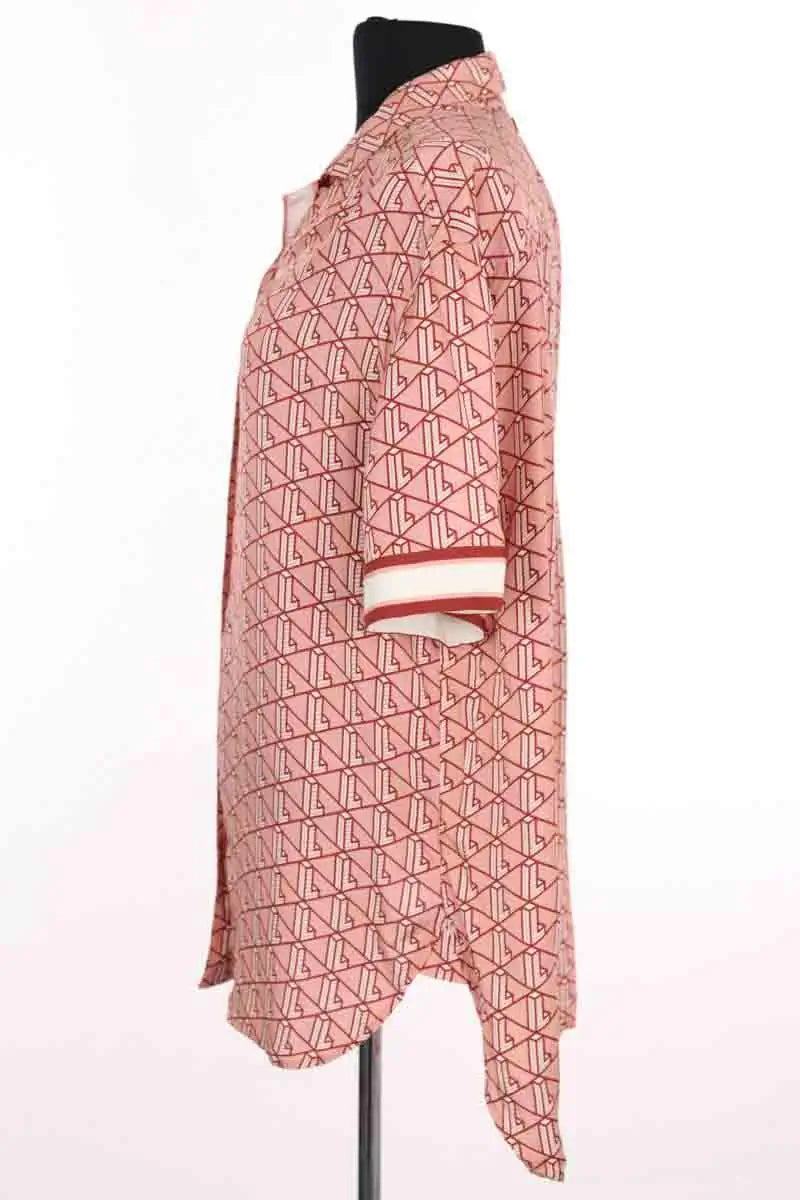 Chemise Lacoste Rouge en Viscose
