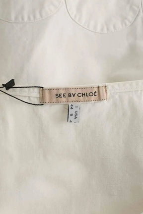 Blouse See By Chloé Ecru en Lin