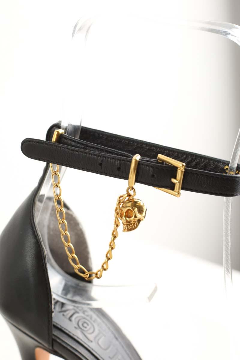Talons Alexander McQueen  Noir