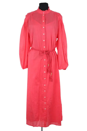 Robe Antik Batik Rouge en Synthétique, taille XL - Seconde Main