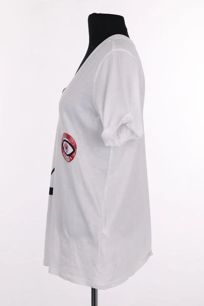 T-shirt Armani Exchange Blanc en Coton