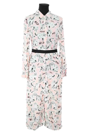 Mi-longueur Claudie Pierlot  Blanc
