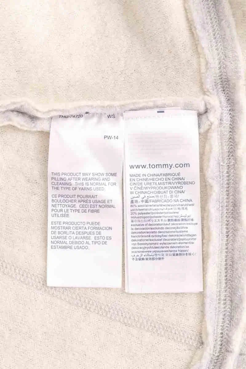 Jupe Tommy Hilfiger Gris en Laine