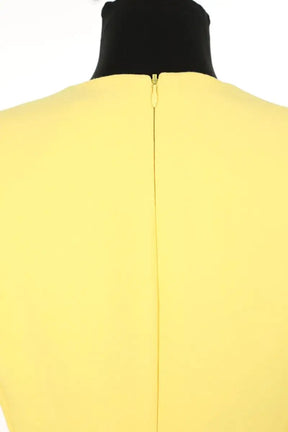 Robe Tarah Blanche  Jaune