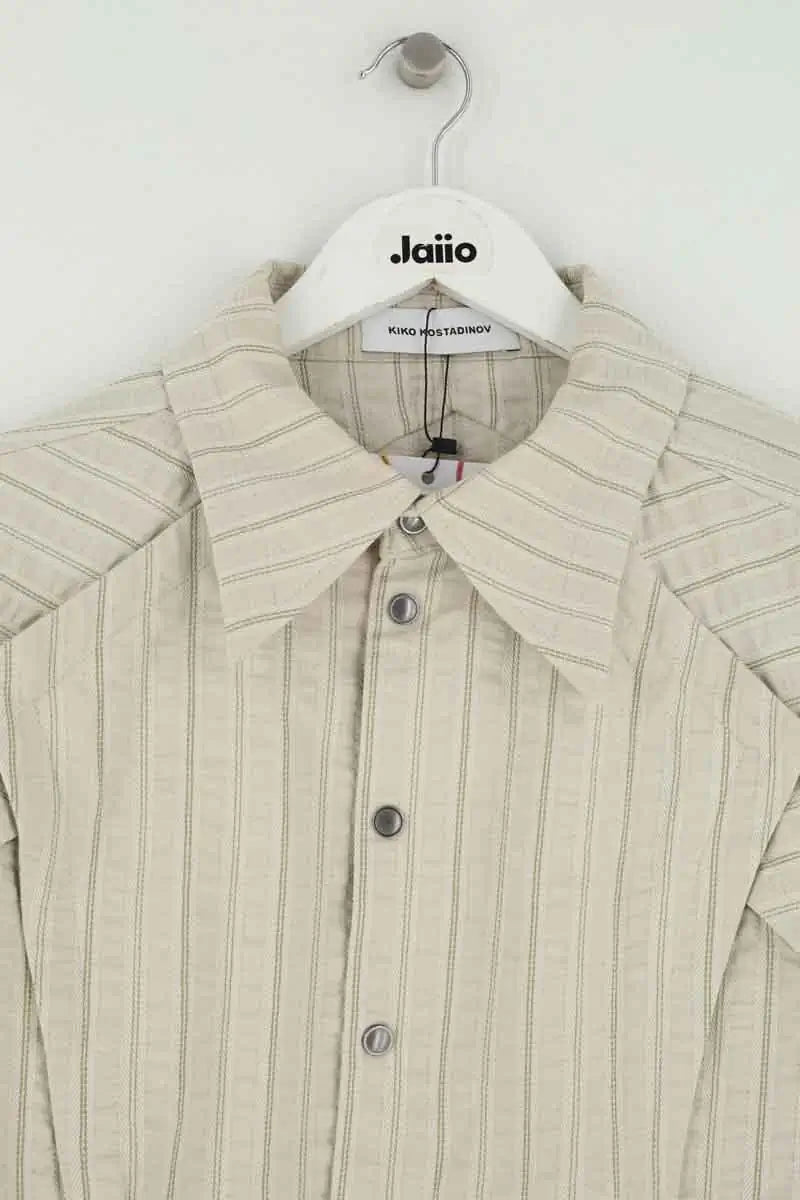 Chemise Kiko Kostadinov Beige en Coton