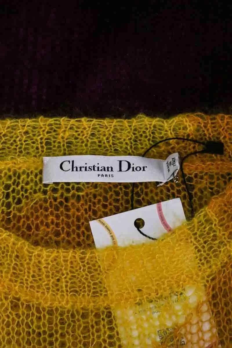 Pull Dior Multicolore en Laine