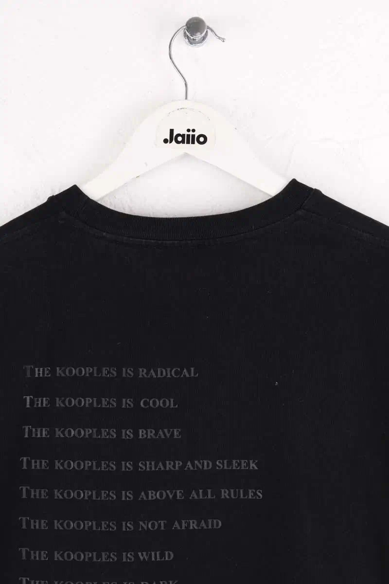 T-shirt The Kooples Noir en Coton