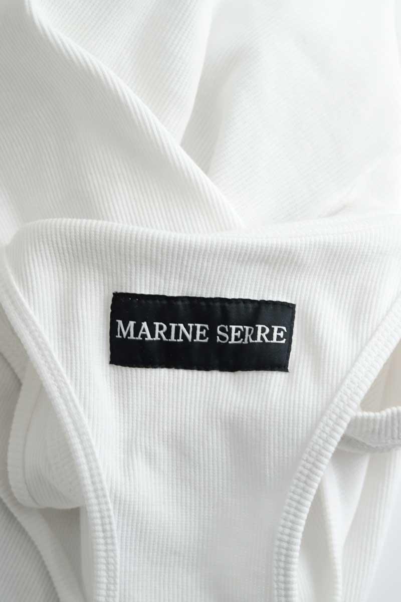 Mi-longueur Marine Serre  Blanc