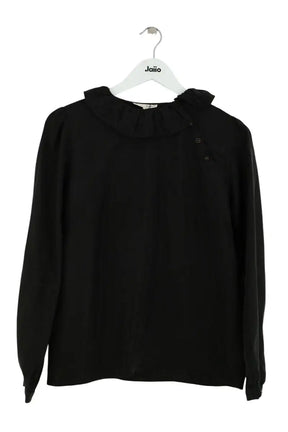 Blouse Ba&Sh Noir en Synthétique, taille L - Seconde Main