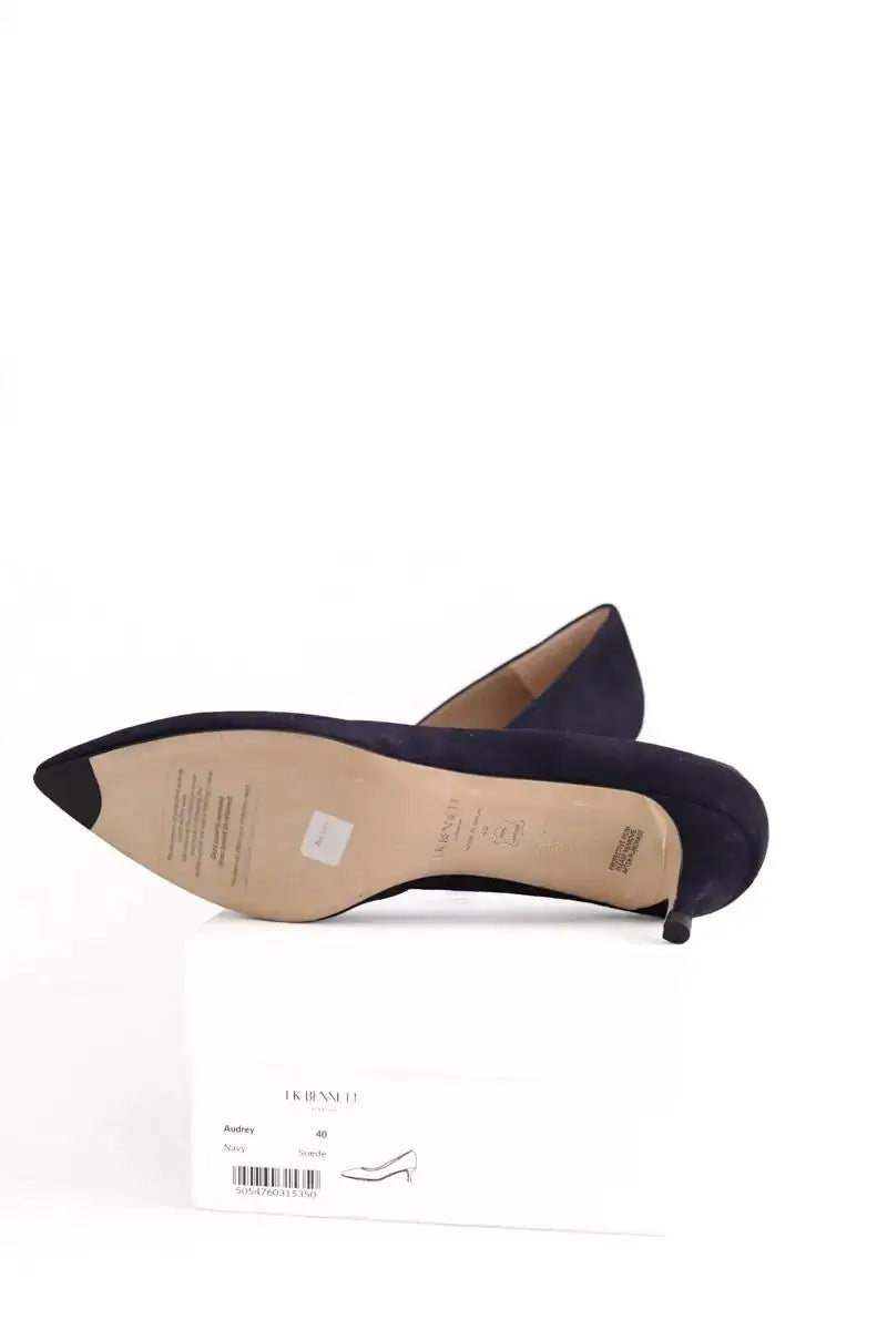 Talons LK Bennett Audrey Marine en Daim