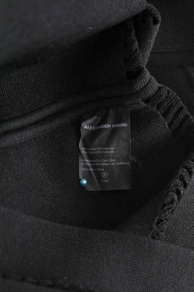 Robe Alexander Wang Noir en Synthétique