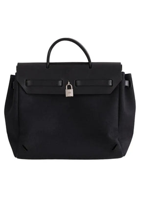 Sac à main Hermès Herbag Noir en Cuir