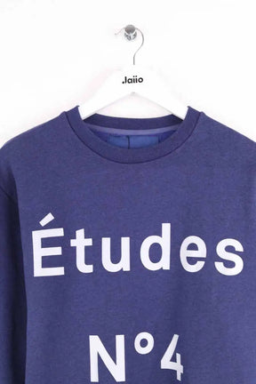 Sweatshirt Etudes Bleu en Coton